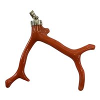 Pendant Mandile 1922 Woman Coralli in Silver Corallo 2MCIC52